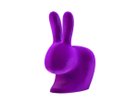 【キーブー/Qeeboo / GOODS】のRabbit Chair Velvet / ラビットチェア ヴェルヴェット バイオレット|ID: prp329100004971100 ipo3291000000037279047