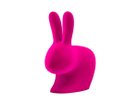 【キーブー/Qeeboo / GOODS】のRabbit Chair Velvet / ラビットチェア ヴェルヴェット フューシャ|ID: prp329100004971100 ipo3291000000037279049