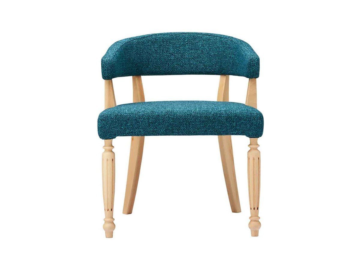 【コッコレ/Coccole / GOODS】のARM CHAIR / アームチェア C262 インテリア・キッズ・メンズ・レディースファッション・服の通販 founy(ファウニー) 　送料無料　Free Shipping　エレガント 上品　Elegant　クラシカル　Classical, Vintage-Inspired　セパレート　Separate, Two-Piece　ホーム・キャンプ・アウトドア・お取り寄せ　Home Living / Home & Lifestyle / Camping Gear / Outdoor Camping　家具・インテリア　Home Furniture & Interior. Stylish & Functional Living Spaces　チェア・椅子　Seating & Chairs　ダイニングチェア・木製チェア　Dining Chairs　ホーム・キャンプ・アウトドア・お取り寄せ　Home Living / Home & Lifestyle / Camping Gear / Outdoor Camping　家具・インテリア　Home Furniture & Interior. Stylish & Functional Living Spaces　チェア・椅子　Seating & Chairs　アームチェア・アクセントチェア　Armchairs & Accent Chairs　張地:バトン ターコイズ(ランクE)、フレームクリア|ID: prp329100004971101 ipo3291000000037279058