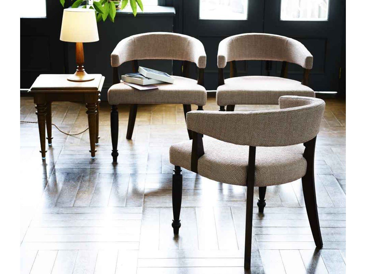 【コッコレ/Coccole / GOODS】のARM CHAIR / アームチェア C262 インテリア・キッズ・メンズ・レディースファッション・服の通販 founy(ファウニー) 　送料無料　Free Shipping　エレガント 上品　Elegant　クラシカル　Classical, Vintage-Inspired　セパレート　Separate, Two-Piece　ホーム・キャンプ・アウトドア・お取り寄せ　Home Living / Home & Lifestyle / Camping Gear / Outdoor Camping　家具・インテリア　Home Furniture & Interior. Stylish & Functional Living Spaces　チェア・椅子　Seating & Chairs　ダイニングチェア・木製チェア　Dining Chairs　ホーム・キャンプ・アウトドア・お取り寄せ　Home Living / Home & Lifestyle / Camping Gear / Outdoor Camping　家具・インテリア　Home Furniture & Interior. Stylish & Functional Living Spaces　チェア・椅子　Seating & Chairs　アームチェア・アクセントチェア　Armchairs & Accent Chairs　張地:バルー 105(ランクF)、フレームアンティークブラウン|ID: prp329100004971101 ipo3291000000037279064