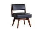 【イージーライフ/Easy Life / GOODS】のCAIN CHAIR / カイン 回転チェア 肘無(ウォールナット材) 張地:PVCブラック、座面カバー:不要|ID: prp329100004971104 ipo3291000000037279069