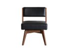 【イージーライフ/Easy Life / GOODS】のCAIN CHAIR / カイン 回転チェア 肘無(ウォールナット材) 張地:PVCブラック、座面カバー:不要|ID: prp329100004971104 ipo3291000000037351164