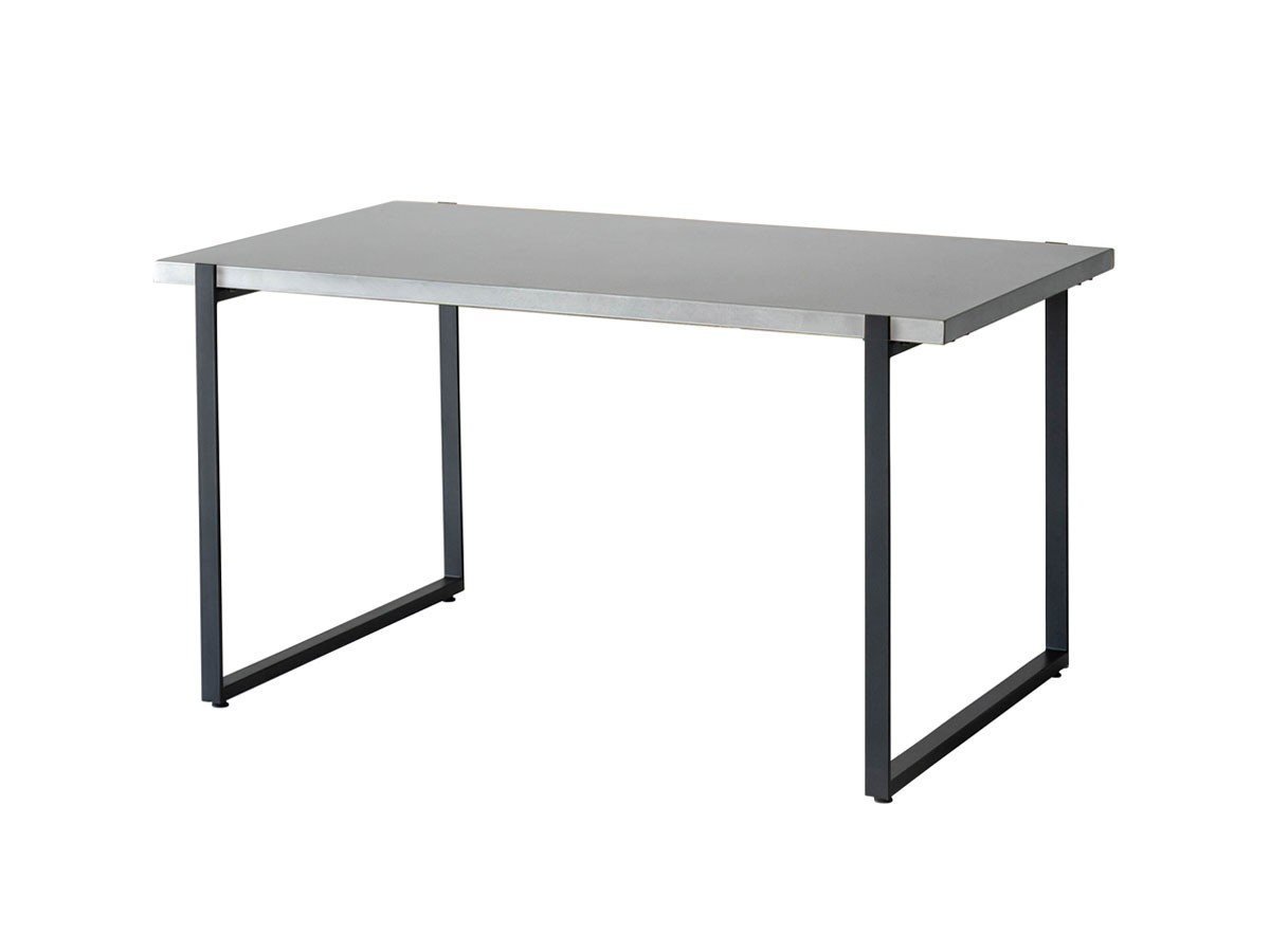 【ノットアンティークス/knot antiques / CRASH GATE】のMATERIA DINING TABLE / マテリア ダイニングテーブル ステンレス天板 + No.4脚(ロの字脚) インテリア・キッズ・メンズ・レディースファッション・服の通販 founy(ファウニー) 　テーブル　Table, Dining Table　バランス　Balance, Style Balance　ホーム・キャンプ・アウトドア・お取り寄せ　Home Living / Home & Lifestyle / Camping Gear / Outdoor Camping　家具・インテリア　Home Furniture & Interior. Stylish & Functional Living Spaces　テーブル　Dining, Coffee & Side Tables　ダイニングテーブル・食卓テーブル　Dining Tables　サイズ:幅138.5cm、脚部ブラック(スチール)|ID: prp329100004971121 ipo3291000000037279194