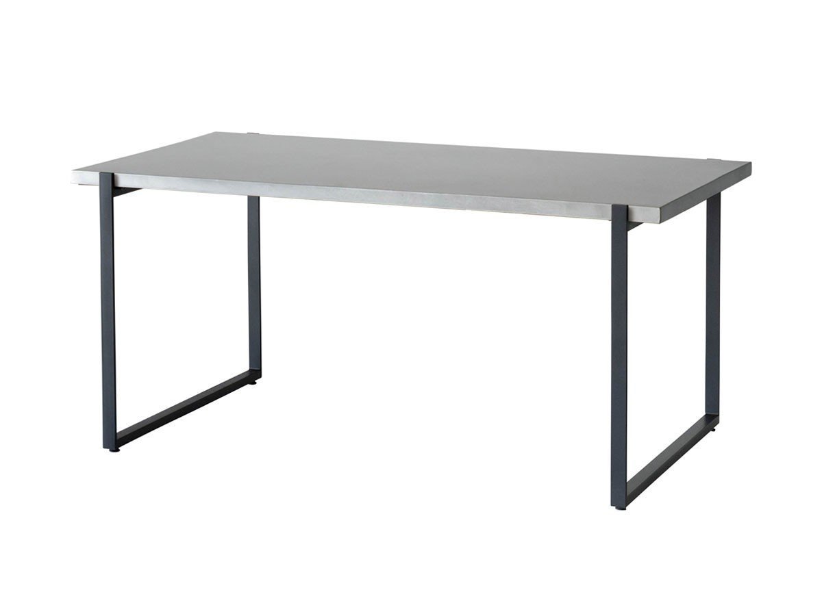 【ノットアンティークス/knot antiques / CRASH GATE】のMATERIA DINING TABLE / マテリア ダイニングテーブル ステンレス天板 + No.4脚(ロの字脚) インテリア・キッズ・メンズ・レディースファッション・服の通販 founy(ファウニー) 　テーブル　Table, Dining Table　バランス　Balance, Style Balance　ホーム・キャンプ・アウトドア・お取り寄せ　Home Living / Home & Lifestyle / Camping Gear / Outdoor Camping　家具・インテリア　Home Furniture & Interior. Stylish & Functional Living Spaces　テーブル　Dining, Coffee & Side Tables　ダイニングテーブル・食卓テーブル　Dining Tables　サイズ:幅158cm、脚部ブラック(スチール)|ID: prp329100004971121 ipo3291000000037279197