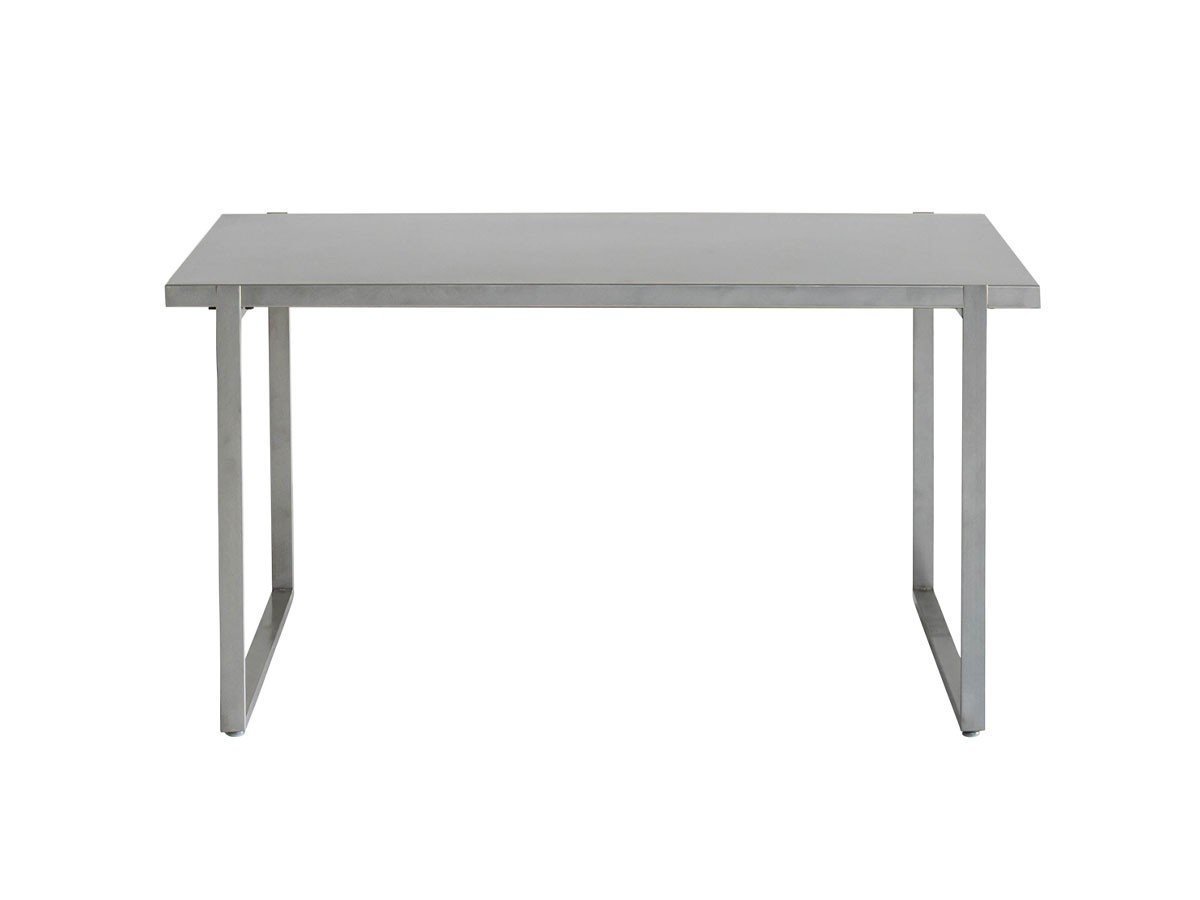 【ノットアンティークス/knot antiques / CRASH GATE】のMATERIA DINING TABLE / マテリア ダイニングテーブル ステンレス天板 + No.4脚(ロの字脚) インテリア・キッズ・メンズ・レディースファッション・服の通販 founy(ファウニー) 　テーブル　Table, Dining Table　バランス　Balance, Style Balance　ホーム・キャンプ・アウトドア・お取り寄せ　Home Living / Home & Lifestyle / Camping Gear / Outdoor Camping　家具・インテリア　Home Furniture & Interior. Stylish & Functional Living Spaces　テーブル　Dining, Coffee & Side Tables　ダイニングテーブル・食卓テーブル　Dining Tables　サイズ:幅138.5cm、脚部シルバー(ステンレス)|ID: prp329100004971121 ipo3291000000037279220