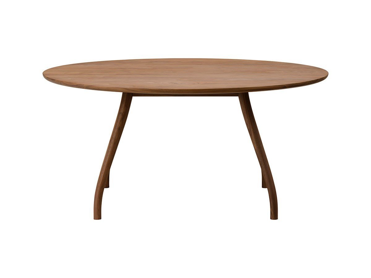 【マルニコレクション/MARUNI COLLECTION / GOODS】のTako Round Table 150 / タコ ラウンドテーブル 直径150cm インテリア・キッズ・メンズ・レディースファッション・服の通販 founy(ファウニー) 　オーガニック　Organic Cotton　テーブル　Table, Dining Table　フォルム　Silhouette, Form　フレーム　Frame, Outline　ラウンド　Round, Round Neck　ホーム・キャンプ・アウトドア・お取り寄せ　Home Living / Home & Lifestyle / Camping Gear / Outdoor Camping　家具・インテリア　Home Furniture & Interior. Stylish & Functional Living Spaces　テーブル　Dining, Coffee & Side Tables　ダイニングテーブル・食卓テーブル　Dining Tables　ウッドウォルナット CA-0(ナチュラルブラウン)|ID: prp329100004971126 ipo3291000000037279245