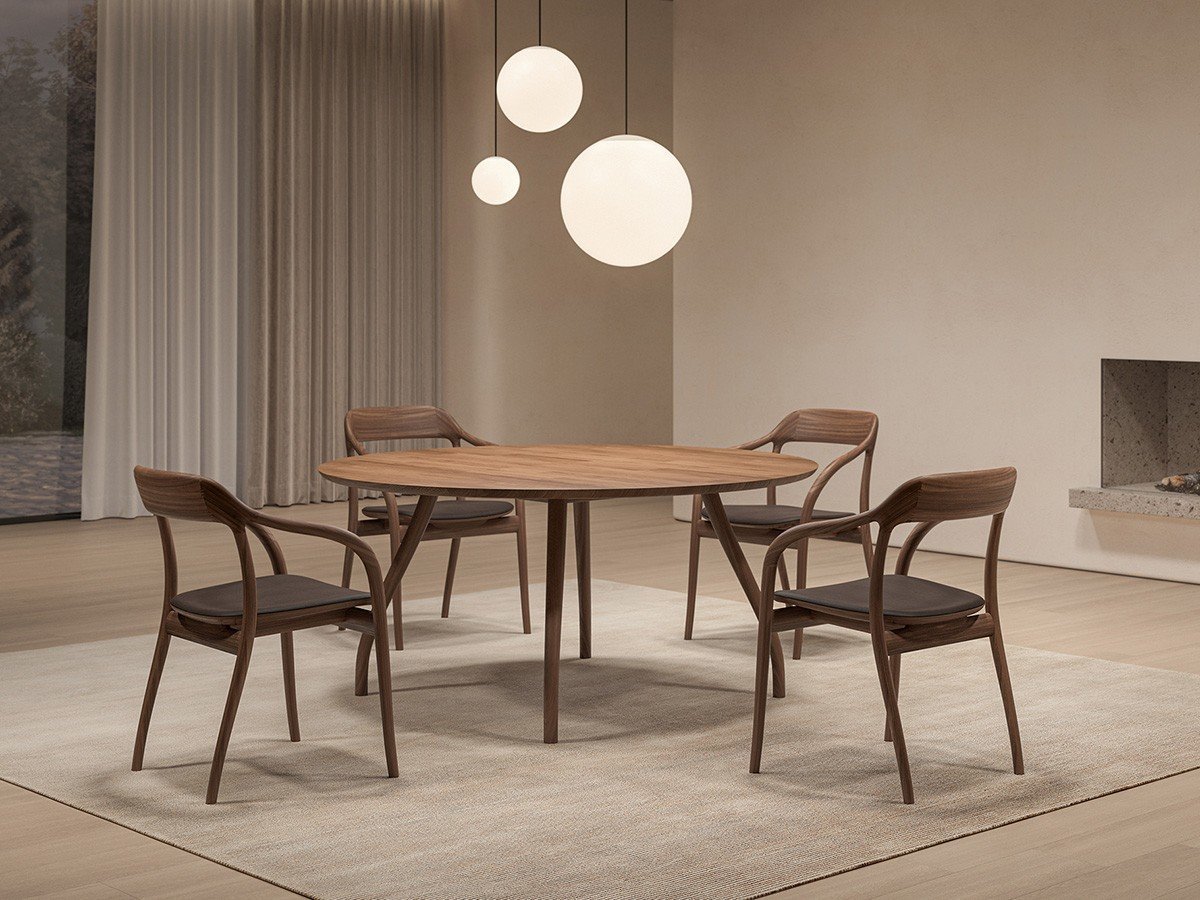 【マルニコレクション/MARUNI COLLECTION / GOODS】のTako Round Table 150 / タコ ラウンドテーブル 直径150cm インテリア・キッズ・メンズ・レディースファッション・服の通販 founy(ファウニー) 　オーガニック　Organic Cotton　テーブル　Table, Dining Table　フォルム　Silhouette, Form　フレーム　Frame, Outline　ラウンド　Round, Round Neck　ホーム・キャンプ・アウトドア・お取り寄せ　Home Living / Home & Lifestyle / Camping Gear / Outdoor Camping　家具・インテリア　Home Furniture & Interior. Stylish & Functional Living Spaces　テーブル　Dining, Coffee & Side Tables　ダイニングテーブル・食卓テーブル　Dining Tables　Copyright:Nacása & Partners Inc.Photog|ID: prp329100004971126 ipo3291000000037279254