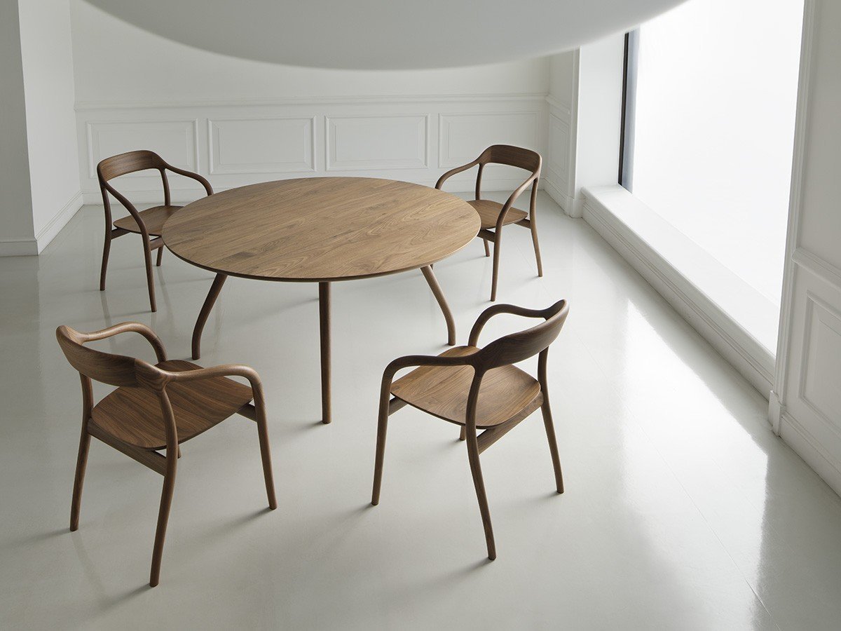【マルニコレクション/MARUNI COLLECTION / GOODS】のTako Round Table 150 / タコ ラウンドテーブル 直径150cm インテリア・キッズ・メンズ・レディースファッション・服の通販 founy(ファウニー) 　オーガニック　Organic Cotton　テーブル　Table, Dining Table　フォルム　Silhouette, Form　フレーム　Frame, Outline　ラウンド　Round, Round Neck　ホーム・キャンプ・アウトドア・お取り寄せ　Home Living / Home & Lifestyle / Camping Gear / Outdoor Camping　家具・インテリア　Home Furniture & Interior. Stylish & Functional Living Spaces　テーブル　Dining, Coffee & Side Tables　ダイニングテーブル・食卓テーブル　Dining Tables　Copyright:Nacása & Partners Inc.Photog|ID: prp329100004971126 ipo3291000000037279256
