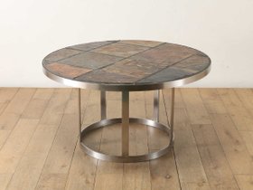【ロイズ アンティークス/Lloyd's Antiques / GOODS】のReal Antique Tile Top Coffee Table / デンマークアンティーク家具 タイルトップコーヒーテーブル QL008902 大人の最旬トレンドファッション＆コーディネート founy(ファウニー) アンティーク Antique-Inspired テーブル Table, Dining Table フレーム Frame, Outline ホーム・キャンプ・アウトドア・お取り寄せ Home Living / Home & Lifestyle / Camping Gear / Outdoor Camping 家具・インテリア Home Furniture & Interior. Stylish & Functional Living Spaces テーブル Dining, Coffee & Side Tables ローテーブル・センターテーブル Coffee & Center Tables |ID:prp329100004971136