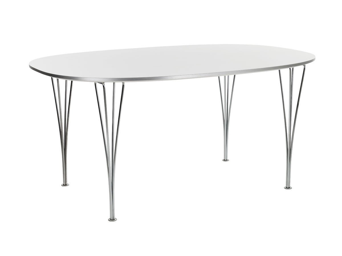 【フリッツ ハンセン/FRITZ HANSEN / GOODS】のTABLE SERIES SUPERELLIPSE / テーブルシリーズ スーパー楕円テーブル スパンレッグ B613 大人の最旬トレンドファッション＆コーディネート founy(ファウニー) 　テーブル　Table, Dining Table　フォルム　Silhouette, Form　ホーム・キャンプ・アウトドア・お取り寄せ　Home Living / Home & Lifestyle / Camping Gear / Outdoor Camping　家具・インテリア　Home Furniture & Interior. Stylish & Functional Living Spaces　テーブル　Dining, Coffee & Side Tables　ダイニングテーブル・食卓テーブル　Dining Tables　 other-1|ID: prp329100004971202 ipo3291000000037279739