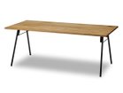【フライミー ファクトリー/FLYMEe Factory / GOODS】のDINING TABLE / ダイニングテーブル #100780(角面タイプ) 大人の最旬トレンドファッション＆コーディネート founy(ファウニー) オイル Body Oil シンプル Simple, Minimal テーブル Table, Dining Table ホーム・キャンプ・アウトドア・お取り寄せ Home Living / Home & Lifestyle / Camping Gear / Outdoor Camping 家具・インテリア Home Furniture & Interior. Stylish & Functional Living Spaces テーブル Dining, Coffee & Side Tables ダイニングテーブル・食卓テーブル Dining Tables thumbnail 天板:オーク、サイズ:幅180 × 奥行85cm|ID: prp329100004971263 ipo3291000000037280070