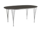 【フリッツ ハンセン/FRITZ HANSEN / GOODS】のTABLE SERIES SUPERELLIPSE / テーブルシリーズ スーパー楕円テーブル スパンレッグ B616 大人の最旬トレンドファッション＆コーディネート founy(ファウニー) テーブル Table, Dining Table フォルム Silhouette, Form ホーム・キャンプ・アウトドア・お取り寄せ Home Living / Home & Lifestyle / Camping Gear / Outdoor Camping 家具・インテリア Home Furniture & Interior. Stylish & Functional Living Spaces テーブル Dining, Coffee & Side Tables ダイニングテーブル・食卓テーブル Dining Tables thumbnail 天板:ラミネート / グレーブローモ、脚部:クローム仕上|ID: prp329100004971309 ipo3291000000037280341
