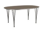 【フリッツ ハンセン/FRITZ HANSEN / GOODS】のTABLE SERIES SUPERELLIPSE / テーブルシリーズ スーパー楕円テーブル スパンレッグ B616 大人の最旬トレンドファッション＆コーディネート founy(ファウニー) テーブル Table, Dining Table フォルム Silhouette, Form ホーム・キャンプ・アウトドア・お取り寄せ Home Living / Home & Lifestyle / Camping Gear / Outdoor Camping 家具・インテリア Home Furniture & Interior. Stylish & Functional Living Spaces テーブル Dining, Coffee & Side Tables ダイニングテーブル・食卓テーブル Dining Tables thumbnail 天板:ラミネート / ブラウンオッタワ、脚部:ウォームグラファイト|ID: prp329100004971309 ipo3291000000037280380