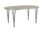 【フリッツ ハンセン/FRITZ HANSEN / GOODS】のTABLE SERIES SUPERELLIPSE / テーブルシリーズ スーパー楕円テーブル スパンレッグ B616 大人の最旬トレンドファッション＆コーディネート founy(ファウニー) テーブル Table, Dining Table フォルム Silhouette, Form ホーム・キャンプ・アウトドア・お取り寄せ Home Living / Home & Lifestyle / Camping Gear / Outdoor Camping 家具・インテリア Home Furniture & Interior. Stylish & Functional Living Spaces テーブル Dining, Coffee & Side Tables ダイニングテーブル・食卓テーブル Dining Tables thumbnail 天板:ラミネート / グレーエフェソ、脚部:ウォームグラファイト|ID: prp329100004971309 ipo3291000000037280383