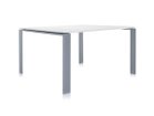 【カルテル/Kartell / GOODS】のFOUR / フォー 128(スクエア) 大人の最旬トレンドファッション＆コーディネート founy(ファウニー) エレガント 上品 Elegant スクエア Square, Square Shape テーブル Table, Dining Table ホーム・キャンプ・アウトドア・お取り寄せ Home Living / Home & Lifestyle / Camping Gear / Outdoor Camping 家具・インテリア Home Furniture & Interior. Stylish & Functional Living Spaces テーブル Dining, Coffee & Side Tables ダイニングテーブル・食卓テーブル Dining Tables thumbnail 天板ホワイト、脚部アルミニウム|ID: prp329100004971326 ipo3291000000037280485