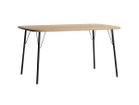 【イージーライフ/Easy Life / GOODS】のMEATH DINING TABLE / ミース ダイニングテーブル カーブ天板 + No.5脚(アイアン脚) サイズ:幅135cm|ID: prp329100004971336 ipo3291000000037280554