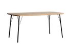 【イージーライフ/Easy Life / GOODS】のMEATH DINING TABLE / ミース ダイニングテーブル カーブ天板 + No.5脚(アイアン脚) サイズ:幅150cm|ID: prp329100004971336 ipo3291000000037280556
