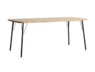 【イージーライフ/Easy Life / GOODS】のMEATH DINING TABLE / ミース ダイニングテーブル カーブ天板 + No.5脚(アイアン脚) サイズ:幅170cm|ID: prp329100004971336 ipo3291000000037280558