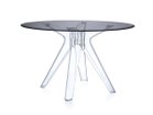 【カルテル/Kartell / GOODS】のSIR GIO ROUND / サージオ ラウンド 大人の最旬トレンドファッション＆コーディネート founy(ファウニー) エレガント 上品 Elegant ガラス Glass, Glassware テーブル Table, Dining Table ラウンド Round, Round Neck ホーム・キャンプ・アウトドア・お取り寄せ Home Living / Home & Lifestyle / Camping Gear / Outdoor Camping 家具・インテリア Home Furniture & Interior. Stylish & Functional Living Spaces テーブル Dining, Coffee & Side Tables ダイニングテーブル・食卓テーブル Dining Tables ホーム・キャンプ・アウトドア・お取り寄せ Home Living / Home & Lifestyle / Camping Gear / Outdoor Camping 家具・インテリア Home Furniture & Interior. Stylish & Functional Living Spaces テーブル Dining, Coffee & Side Tables カフェテーブル・丸型テーブル Cafe & Bistro Tables thumbnail 天板スモーク、脚部トランスペアレント|ID: prp329100004971340 ipo3291000000037280585