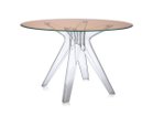 【カルテル/Kartell / GOODS】のSIR GIO ROUND / サージオ ラウンド 大人の最旬トレンドファッション＆コーディネート founy(ファウニー) エレガント 上品 Elegant ガラス Glass, Glassware テーブル Table, Dining Table ラウンド Round, Round Neck ホーム・キャンプ・アウトドア・お取り寄せ Home Living / Home & Lifestyle / Camping Gear / Outdoor Camping 家具・インテリア Home Furniture & Interior. Stylish & Functional Living Spaces テーブル Dining, Coffee & Side Tables ダイニングテーブル・食卓テーブル Dining Tables ホーム・キャンプ・アウトドア・お取り寄せ Home Living / Home & Lifestyle / Camping Gear / Outdoor Camping 家具・インテリア Home Furniture & Interior. Stylish & Functional Living Spaces テーブル Dining, Coffee & Side Tables カフェテーブル・丸型テーブル Cafe & Bistro Tables thumbnail 天板ブロンズ、脚部トランスペアレント|ID: prp329100004971340 ipo3291000000037280587