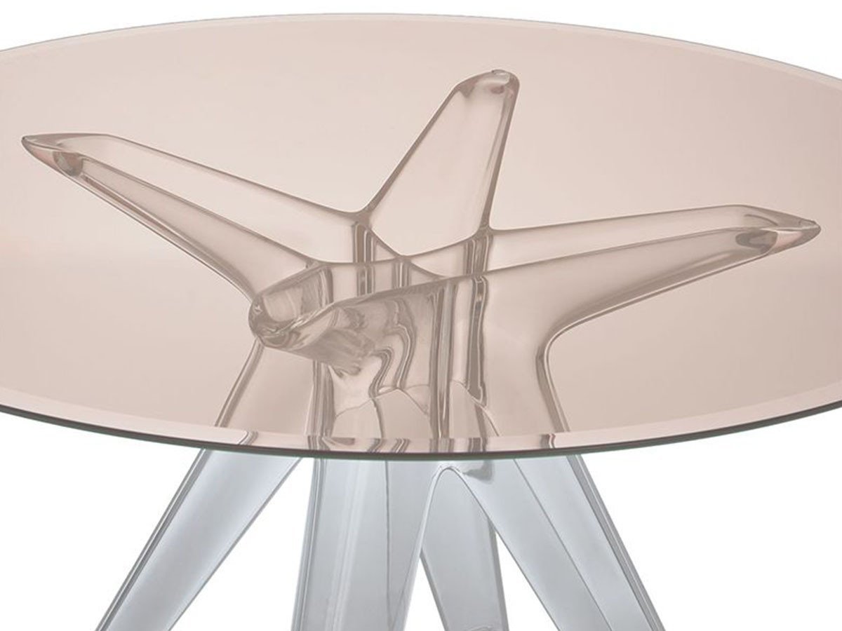 【カルテル/Kartell / GOODS】のSIR GIO ROUND / サージオ ラウンド インテリア・キッズ・メンズ・レディースファッション・服の通販 founy(ファウニー) 　エレガント 上品　Elegant　ガラス　Glass, Glassware　テーブル　Table, Dining Table　ラウンド　Round, Round Neck　ホーム・キャンプ・アウトドア・お取り寄せ　Home Living / Home & Lifestyle / Camping Gear / Outdoor Camping　家具・インテリア　Home Furniture & Interior. Stylish & Functional Living Spaces　テーブル　Dining, Coffee & Side Tables　ダイニングテーブル・食卓テーブル　Dining Tables　ホーム・キャンプ・アウトドア・お取り寄せ　Home Living / Home & Lifestyle / Camping Gear / Outdoor Camping　家具・インテリア　Home Furniture & Interior. Stylish & Functional Living Spaces　テーブル　Dining, Coffee & Side Tables　カフェテーブル・丸型テーブル　Cafe & Bistro Tables　天板ピンク、脚部トランスペアレント|ID: prp329100004971340 ipo3291000000037280589