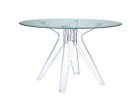 【カルテル/Kartell / GOODS】のSIR GIO ROUND / サージオ ラウンド 大人の最旬トレンドファッション＆コーディネート founy(ファウニー) エレガント 上品 Elegant ガラス Glass, Glassware テーブル Table, Dining Table ラウンド Round, Round Neck ホーム・キャンプ・アウトドア・お取り寄せ Home Living / Home & Lifestyle / Camping Gear / Outdoor Camping 家具・インテリア Home Furniture & Interior. Stylish & Functional Living Spaces テーブル Dining, Coffee & Side Tables ダイニングテーブル・食卓テーブル Dining Tables ホーム・キャンプ・アウトドア・お取り寄せ Home Living / Home & Lifestyle / Camping Gear / Outdoor Camping 家具・インテリア Home Furniture & Interior. Stylish & Functional Living Spaces テーブル Dining, Coffee & Side Tables カフェテーブル・丸型テーブル Cafe & Bistro Tables thumbnail 天板グリーン、脚部トランスペアレント|ID: prp329100004971340 ipo3291000000037280595
