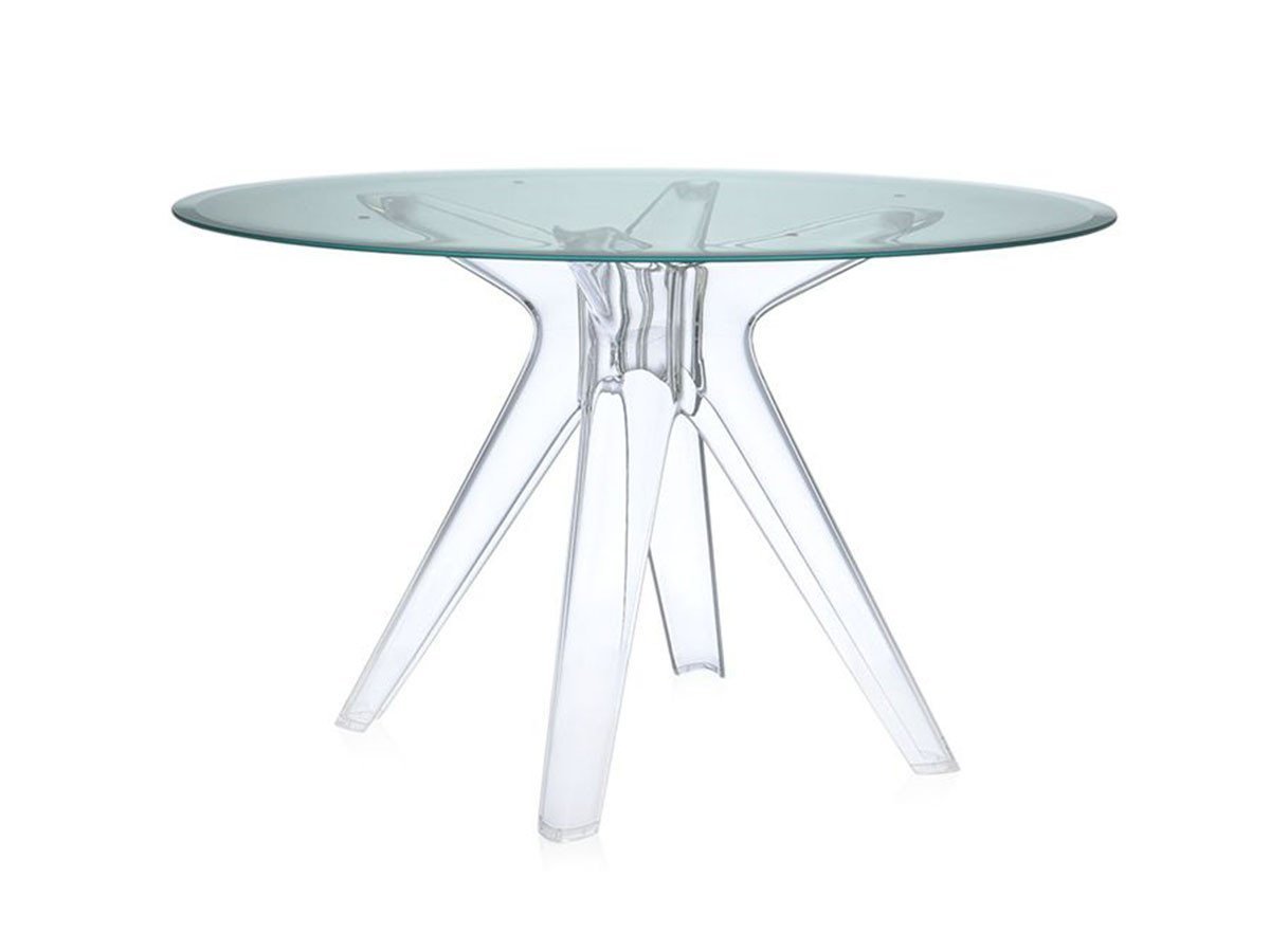 【カルテル/Kartell / GOODS】のSIR GIO ROUND / サージオ ラウンド インテリア・キッズ・メンズ・レディースファッション・服の通販 founy(ファウニー) 　エレガント 上品　Elegant　ガラス　Glass, Glassware　テーブル　Table, Dining Table　ラウンド　Round, Round Neck　ホーム・キャンプ・アウトドア・お取り寄せ　Home Living / Home & Lifestyle / Camping Gear / Outdoor Camping　家具・インテリア　Home Furniture & Interior. Stylish & Functional Living Spaces　テーブル　Dining, Coffee & Side Tables　ダイニングテーブル・食卓テーブル　Dining Tables　ホーム・キャンプ・アウトドア・お取り寄せ　Home Living / Home & Lifestyle / Camping Gear / Outdoor Camping　家具・インテリア　Home Furniture & Interior. Stylish & Functional Living Spaces　テーブル　Dining, Coffee & Side Tables　カフェテーブル・丸型テーブル　Cafe & Bistro Tables　天板グリーン、脚部トランスペアレント|ID: prp329100004971340 ipo3291000000037280595