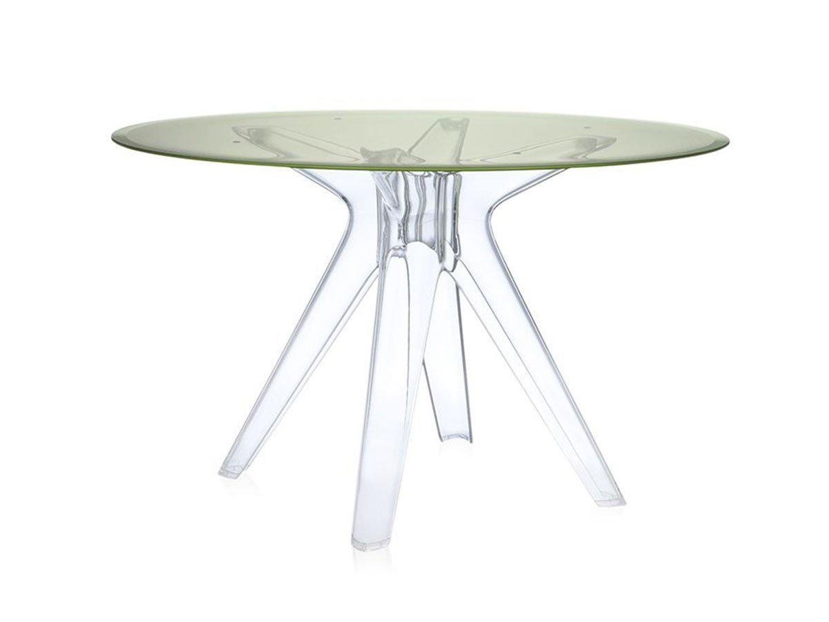 【カルテル/Kartell / GOODS】のSIR GIO ROUND / サージオ ラウンド インテリア・キッズ・メンズ・レディースファッション・服の通販 founy(ファウニー) 　エレガント 上品　Elegant　ガラス　Glass, Glassware　テーブル　Table, Dining Table　ラウンド　Round, Round Neck　ホーム・キャンプ・アウトドア・お取り寄せ　Home Living / Home & Lifestyle / Camping Gear / Outdoor Camping　家具・インテリア　Home Furniture & Interior. Stylish & Functional Living Spaces　テーブル　Dining, Coffee & Side Tables　ダイニングテーブル・食卓テーブル　Dining Tables　ホーム・キャンプ・アウトドア・お取り寄せ　Home Living / Home & Lifestyle / Camping Gear / Outdoor Camping　家具・インテリア　Home Furniture & Interior. Stylish & Functional Living Spaces　テーブル　Dining, Coffee & Side Tables　カフェテーブル・丸型テーブル　Cafe & Bistro Tables　天板イエロー、脚部トランスペアレント|ID: prp329100004971340 ipo3291000000037280596