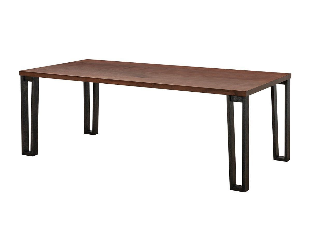 【タクト/TACT / GOODS】のDINING TABLE / ダイニングテーブル スクエア4本脚 インテリア・キッズ・メンズ・レディースファッション・服の通販 founy(ファウニー) 　シンプル　Simple, Minimal　スクエア　Square, Square Shape　テーブル　Table, Dining Table　バランス　Balance, Style Balance　ホーム・キャンプ・アウトドア・お取り寄せ　Home Living / Home & Lifestyle / Camping Gear / Outdoor Camping　家具・インテリア　Home Furniture & Interior. Stylish & Functional Living Spaces　テーブル　Dining, Coffee & Side Tables　ダイニングテーブル・食卓テーブル　Dining Tables　天板:ウォールナット、脚部:オーク(TBK色)、サイズ:幅200 × 奥行90cm|ID: prp329100004971379 ipo3291000000037280821