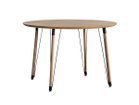 【イージーライフ/Easy Life / GOODS】のMEATH DINING TABLE / ミース ダイニングテーブル ラウンド天板(直径120cm)+ No.4脚(ソックス脚) 大人の最旬トレンドファッション＆コーディネート founy(ファウニー) オイル Body Oil カラフル Colorful Design コーティング Coating, Coated Finish ソックス Socks, Hosiery テーブル Table, Dining Table ベーシック Basic, Essential ラウンド Round, Round Neck ホーム・キャンプ・アウトドア・お取り寄せ Home Living / Home & Lifestyle / Camping Gear / Outdoor Camping 家具・インテリア Home Furniture & Interior. Stylish & Functional Living Spaces テーブル Dining, Coffee & Side Tables ダイニングテーブル・食卓テーブル Dining Tables thumbnail -|ID: prp329100004971383 ipo3291000000037280840