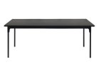 【デュアル/dual / GOODS】のdining table / ダイニングテーブル 天板:ホワイトアッシュ無垢材 / ブラック、脚部:スチール脚|ID: prp329100004971414 ipo3291000000037281012