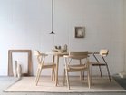 【デュアル/dual / GOODS】のdining table / ダイニングテーブル 「天板:ホワイトアッシュ無垢材 / ナチュラル、脚部:木脚(天板と同色 / 同素材)」参考イメージ&|ID: prp329100004971414 ipo3291000000037281018