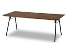 【フライミーパーラー/FLYMEe Parlor / GOODS】のDINING TABLE / ダイニングテーブル #100172 天板ウッド:ウォールナット、サイズ:幅180cm|ID: prp329100004971487 ipo3291000000037281380