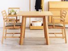 【広松木工/Hiromatsu Furniture / GOODS】のCORNICE / コルニーチェ スクエアダイニングテーブル 085 天板、脚部:チェリー|ID: prp329100004971556 ipo3291000000037281689