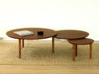 【高野木工/TAKANO MOKKOU / GOODS】のBALLOON LIVING TABLE / バルーン リビングテーブル 90-3枚(ウォルナット) |ID: prp329100004971566 ipo3291000000037281736