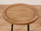 【カジャ/KAJA / GOODS】のFARGO Round Side Table / ファーゴ ラウンド サイドテーブル 天板の縁に転び防止が施された、無垢材ならではの立体的な形状です。|ID: prp329100004971576 ipo3291000000037281773