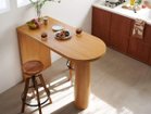 【ジャーナルスタンダード ファニチャー/journal standard Furniture / GOODS】のPORTO COUNTER TABLE / ポルト カウンターテーブル 大人の最旬トレンドファッション＆コーディネート founy(ファウニー) テーブル Table, Dining Table フォルム Silhouette, Form ホーム・キャンプ・アウトドア・お取り寄せ Home Living / Home & Lifestyle / Camping Gear / Outdoor Camping 家具・インテリア Home Furniture & Interior. Stylish & Functional Living Spaces テーブル Dining, Coffee & Side Tables コンソールテーブル・カウンター机 Console & Hallway Tables thumbnail ナチュラル|ID: prp329100004971607 ipo3291000000037281910