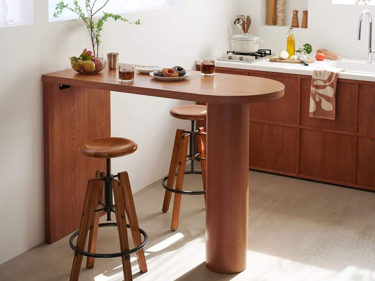 【ジャーナルスタンダード ファニチャー/journal standard Furniture / GOODS】のPORTO COUNTER TABLE / ポルト カウンターテーブル インテリア・キッズ・メンズ・レディースファッション・服の通販 founy(ファウニー) 　テーブル　Table, Dining Table　フォルム　Silhouette, Form　ホーム・キャンプ・アウトドア・お取り寄せ　Home Living / Home & Lifestyle / Camping Gear / Outdoor Camping　家具・インテリア　Home Furniture & Interior. Stylish & Functional Living Spaces　テーブル　Dining, Coffee & Side Tables　コンソールテーブル・カウンター机　Console & Hallway Tables　ブラウン|ID: prp329100004971607 ipo3291000000037281913