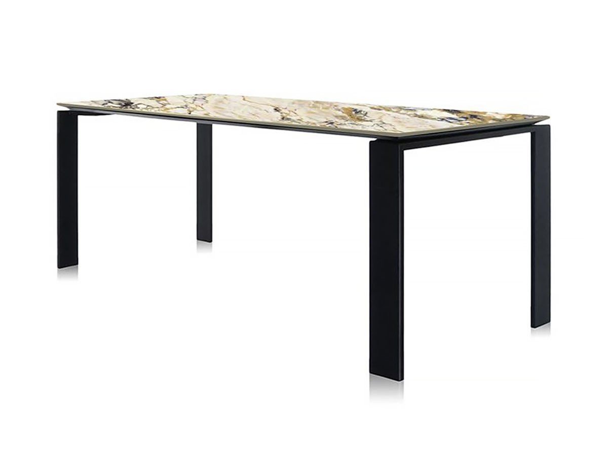 【カルテル/Kartell / GOODS】のFOUR CERAMIC / フォー セラミックトップ 190 インテリア・キッズ・メンズ・レディースファッション・服の通販 founy(ファウニー) 　エレガント 上品　Elegant　テーブル　Table, Dining Table　デスク　Desk, Work Desk　フォルム　Silhouette, Form　ホーム・キャンプ・アウトドア・お取り寄せ　Home Living / Home & Lifestyle / Camping Gear / Outdoor Camping　家具・インテリア　Home Furniture & Interior. Stylish & Functional Living Spaces　テーブル　Dining, Coffee & Side Tables　ダイニングテーブル・食卓テーブル　Dining Tables　天板:シンフォニー|ID: prp329100004971632 ipo3291000000037282036