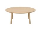 【マルニコレクション/MARUNI COLLECTION / GOODS】のFugu Coffee Table 100 / フグ コーヒーテーブル 直径100cm ウッドアッシュ NL-0(ナチュラルホワイト)|ID: prp329100004971636 ipo3291000000037282056