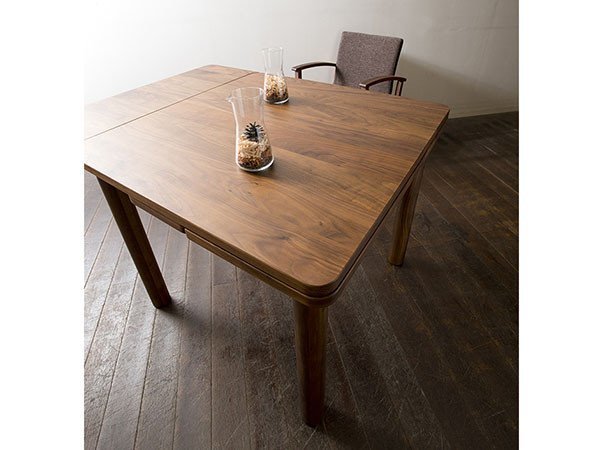 【フライミー ヴェール/FLYMEe vert / GOODS】のExtension Table / エクステンションテーブル #103970 インテリア・キッズ・メンズ・レディースファッション・服の通販 founy(ファウニー) 　コンパクト　Compact, Small Size　シンプル　Simple, Minimal　スマート　Smart, Elegant　テーブル　Table, Dining Table　ホーム・キャンプ・アウトドア・お取り寄せ　Home Living / Home & Lifestyle / Camping Gear / Outdoor Camping　家具・インテリア　Home Furniture & Interior. Stylish & Functional Living Spaces　テーブル　Dining, Coffee & Side Tables　ダイニングテーブル・食卓テーブル　Dining Tables　ウッド:ウォールナット、脚部タイプ:廃番仕様、サイズ:幅85cm|ID: prp329100004971673 ipo3291000000037282212