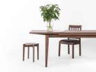 【フライミー ヴェール/FLYMEe vert / GOODS】のExtension Table / エクステンションテーブル #103970 大人の最旬トレンドファッション＆コーディネート founy(ファウニー) コンパクト Compact, Small Size シンプル Simple, Minimal スマート Smart, Elegant テーブル Table, Dining Table ホーム・キャンプ・アウトドア・お取り寄せ Home Living / Home & Lifestyle / Camping Gear / Outdoor Camping 家具・インテリア Home Furniture & Interior. Stylish & Functional Living Spaces テーブル Dining, Coffee & Side Tables ダイニングテーブル・食卓テーブル Dining Tables thumbnail ウッド:ウォールナット、脚部タイプ:タイプB、サイズ:幅150cm|ID: prp329100004971673 ipo3291000000037282213
