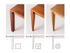 【フライミー ヴェール/FLYMEe vert / GOODS】のExtension Table / エクステンションテーブル #103970 大人の最旬トレンドファッション＆コーディネート founy(ファウニー) コンパクト Compact, Small Size シンプル Simple, Minimal スマート Smart, Elegant テーブル Table, Dining Table ホーム・キャンプ・アウトドア・お取り寄せ Home Living / Home & Lifestyle / Camping Gear / Outdoor Camping 家具・インテリア Home Furniture & Interior. Stylish & Functional Living Spaces テーブル Dining, Coffee & Side Tables ダイニングテーブル・食卓テーブル Dining Tables thumbnail 脚部タイプをお選びいただけます。|ID: prp329100004971673 ipo3291000000037282215