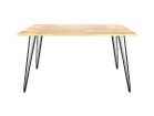【アデペシュ/a.depeche】のsou dining table 1400 / ソウ ダイニングテーブル 1400(脚部002タイプ) 大人の最旬トレンドファッション＆コーディネート founy(ファウニー) シンプル Simple, Minimal テーブル Table, Dining Table デスク Desk, Work Desk モダン Modern, Contemporary ワーク Workwear, Utility Style ヴィンテージ Vintage Style ホーム・キャンプ・アウトドア・お取り寄せ Home Living / Home & Lifestyle / Camping Gear / Outdoor Camping 家具・インテリア Home Furniture & Interior. Stylish & Functional Living Spaces テーブル Dining, Coffee & Side Tables ダイニングテーブル・食卓テーブル Dining Tables thumbnail 天板ナチュラル|ID: prp329100004971682 ipo3291000000037282260