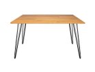 【アデペシュ/a.depeche】のsou dining table 1400 / ソウ ダイニングテーブル 1400(脚部002タイプ) 大人の最旬トレンドファッション＆コーディネート founy(ファウニー) シンプル Simple, Minimal テーブル Table, Dining Table デスク Desk, Work Desk モダン Modern, Contemporary ワーク Workwear, Utility Style ヴィンテージ Vintage Style ホーム・キャンプ・アウトドア・お取り寄せ Home Living / Home & Lifestyle / Camping Gear / Outdoor Camping 家具・インテリア Home Furniture & Interior. Stylish & Functional Living Spaces テーブル Dining, Coffee & Side Tables ダイニングテーブル・食卓テーブル Dining Tables thumbnail 天板ブラウン|ID: prp329100004971682 ipo3291000000037282262