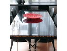 【ロックストーン/ROCKSTONE / GOODS】のURUSHI dining table / ウルシ ダイニングテーブル PM611 / PM612 天板ブラック、脚部シルバー|ID: prp329100004971732 ipo3291000000037282446