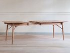 【北の住まい設計社/KITANOSUMAISEKKEISHA / GOODS】のExtension Table Classic / エクステンション テーブル クラシック 大人の最旬トレンドファッション＆コーディネート founy(ファウニー) オイル Body Oil クラシック Classic, Timeless Style テーブル Table, Dining Table 人気 Popular, Best Seller ホーム・キャンプ・アウトドア・お取り寄せ Home Living / Home & Lifestyle / Camping Gear / Outdoor Camping 家具・インテリア Home Furniture & Interior. Stylish & Functional Living Spaces テーブル Dining, Coffee & Side Tables ダイニングテーブル・食卓テーブル Dining Tables thumbnail 天板は幅135 / 165 / 195cmの3段階に伸長可能です。|ID: prp329100004971806 ipo3291000000037282681