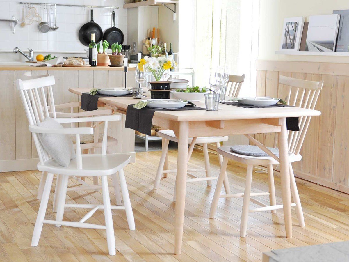 【北の住まい設計社/KITANOSUMAISEKKEISHA / GOODS】のExtension Table Classic / エクステンション テーブル クラシック インテリア・キッズ・メンズ・レディースファッション・服の通販 founy(ファウニー) 　オイル　Body Oil　クラシック　Classic, Timeless Style　テーブル　Table, Dining Table　人気　Popular, Best Seller　ホーム・キャンプ・アウトドア・お取り寄せ　Home Living / Home & Lifestyle / Camping Gear / Outdoor Camping　家具・インテリア　Home Furniture & Interior. Stylish & Functional Living Spaces　テーブル　Dining, Coffee & Side Tables　ダイニングテーブル・食卓テーブル　Dining Tables　ウッド:イタヤカエデ|ID: prp329100004971806 ipo3291000000037282687