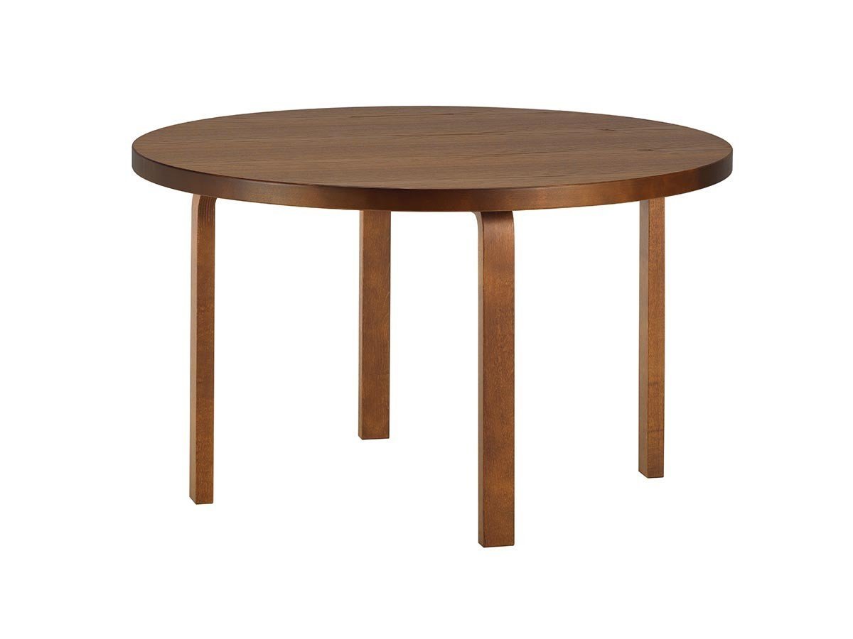 【アルテック/artek / GOODS】のTABLE 91 WALNUT STAINED / 91 テーブル(ウォルナットステイン) 大人の最旬トレンドファッション＆コーディネート founy(ファウニー) 　シンプル　Simple, Minimal　テーブル　Table, Dining Table　デスク　Desk, Work Desk　ラウンド　Round, Round Neck　ワーク　Workwear, Utility Style　ヴィンテージ　Vintage Style　ホーム・キャンプ・アウトドア・お取り寄せ　Home Living / Home & Lifestyle / Camping Gear / Outdoor Camping　家具・インテリア　Home Furniture & Interior. Stylish & Functional Living Spaces　テーブル　Dining, Coffee & Side Tables　ダイニングテーブル・食卓テーブル　Dining Tables　 other-1|ID: prp329100004971944 ipo3291000000037283203