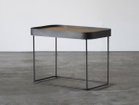 【ノーウェアライクホーム/NOWHERE LIKE HOME / GOODS】のFROM Side Table / フローム サイドテーブル 40 オーク × PVC ブラウン(オーク面を上にした場合)|ID: prp329100004971962 ipo3291000000037283294